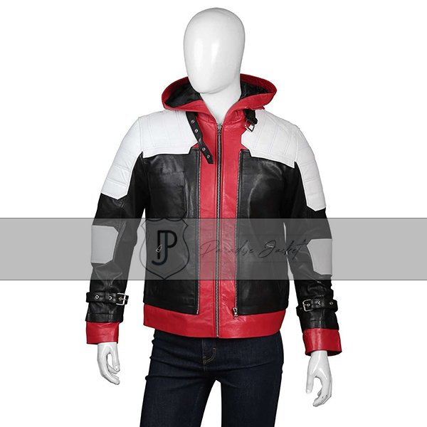 Batman Arkham Knight Red Hood Leather Jacket