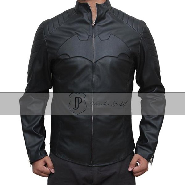 Batman Logo Leather Jacket