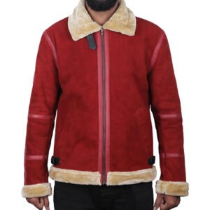 Ryan Reynolds Stylish Maroon Leather Jacket