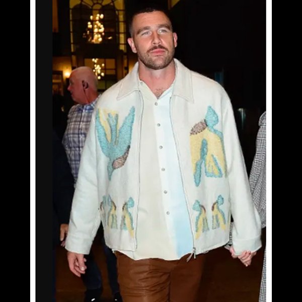 Travis Kelce Blue Fly Jacket