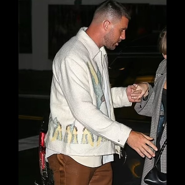 Travis Kelce Blue Fly Jacket