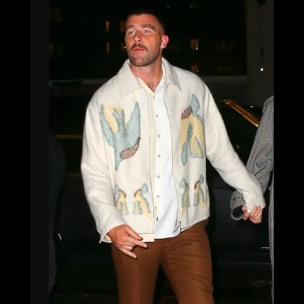 Travis Kelce Blue Fly Jacket