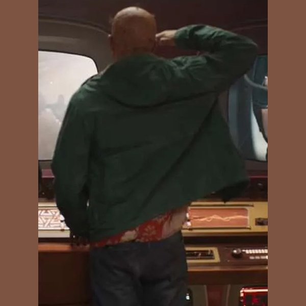 Deadpool & Wolverine Ryan Reynolds Green Hooded Jacket