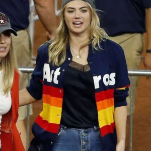Kate Upton Astros Sweater Jacket