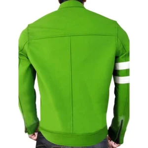 ALIEN SWARM BEN 10 LEATHER JACKET