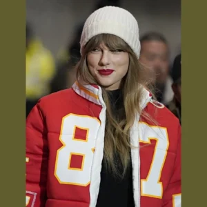 Taylor Swift Kristin Juszczyk Jacket