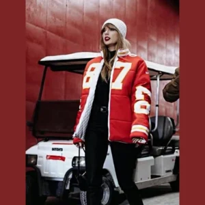 Taylor Swift Kristin Juszczyk Jacket