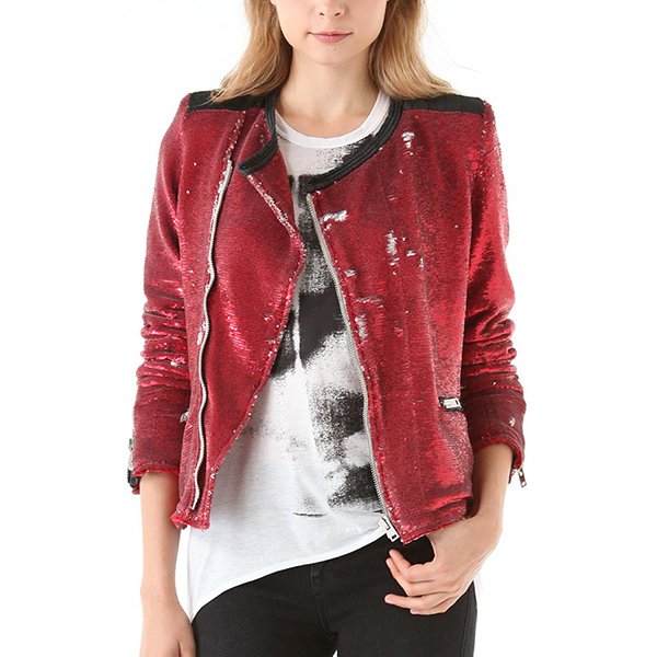 Taylor Swift Sequin Moto Jacket