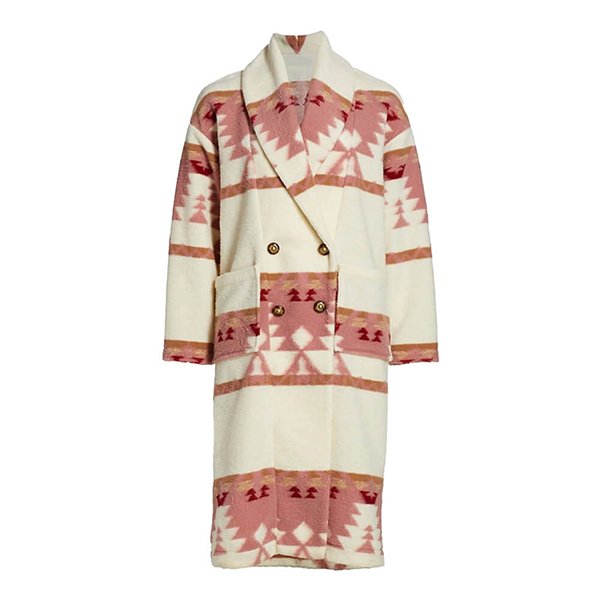 Yellowstone S05 Beth Dutton Pink Coat