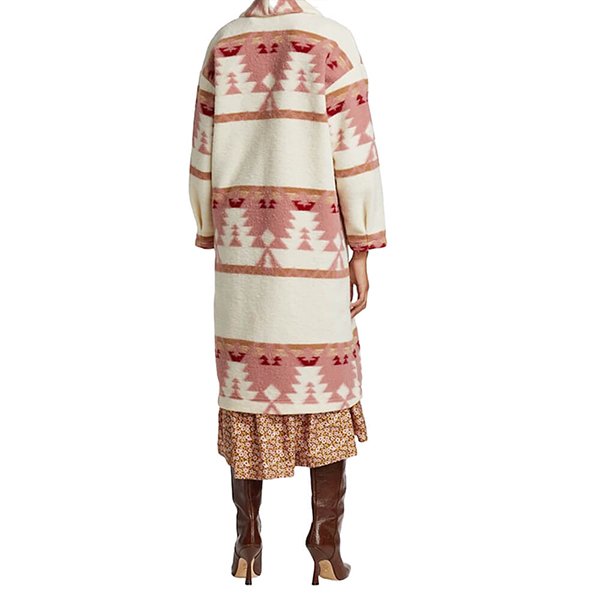 Yellowstone S05 Beth Dutton Pink Coat