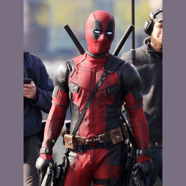 Ryan Reynolds Red And Black Deadpool Jacket