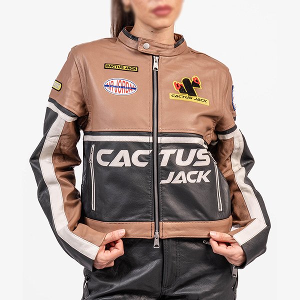 Cactus Jack Leather Jacket