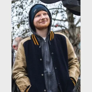 SHAPE OF YOU ED SHEERAN LETTERMAN VARSITY JACKET