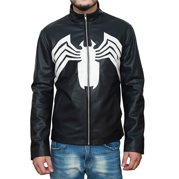 Tom Hardy Venom 2021 Black Leather Jacket