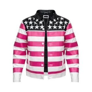 Lil Uzi Vert Pink Tape Jacket