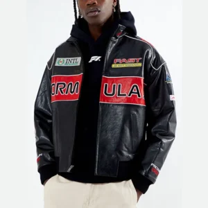 FORMULA 1 X PACSUN LEATHER POLE POSITION JACKET
