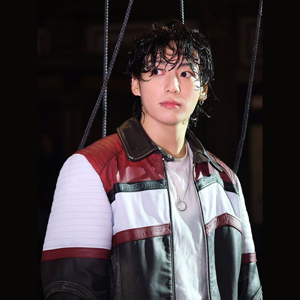 Jung Kook Seven Moto Leather Jacket