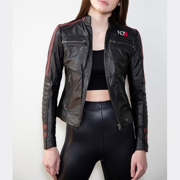 Mass Effect 3 Commander Shepard Leather Jacket