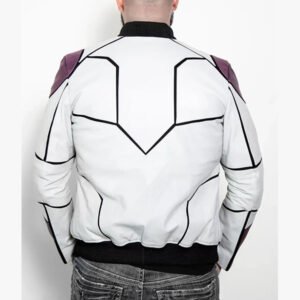 Mens DBZ Frieza Final Form Leather Jacket