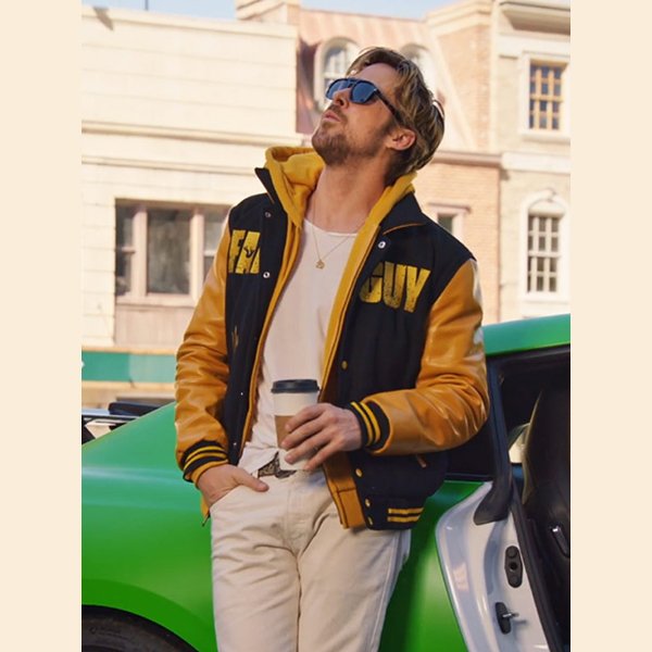 Ryan Gosling The Fall Guy 2024 Varsity Jacket