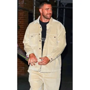 TRAVIS KELCE CORDUROY JACKET
