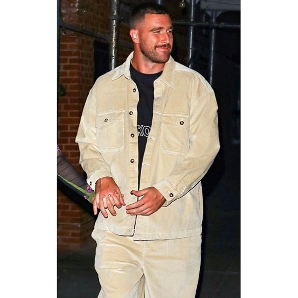 TRAVIS KELCE CORDUROY JACKET