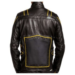 X MEN WOLVERINE MOTORCYCLE LEATHER JACKET
