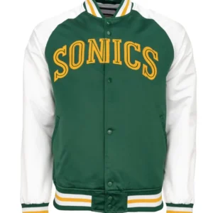 Seattle Supersonics Prime Time Satin Jacket