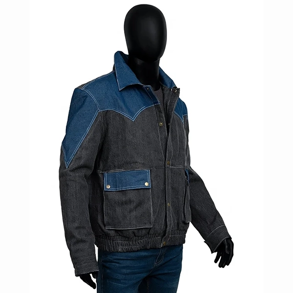 Back to The Future Marty Mcfly Denim Jacket