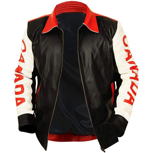 Bomber Style Canadian Flag Jacket