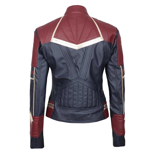 Avengers Endgame Captain Marvel Leather Jacket