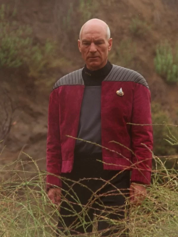 Captain Picard Star Trek Next Generation Red Jacket
