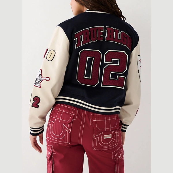 True Religion Varsity Jacket