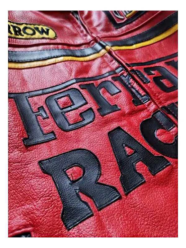 Red Ferrari Racing Jacket