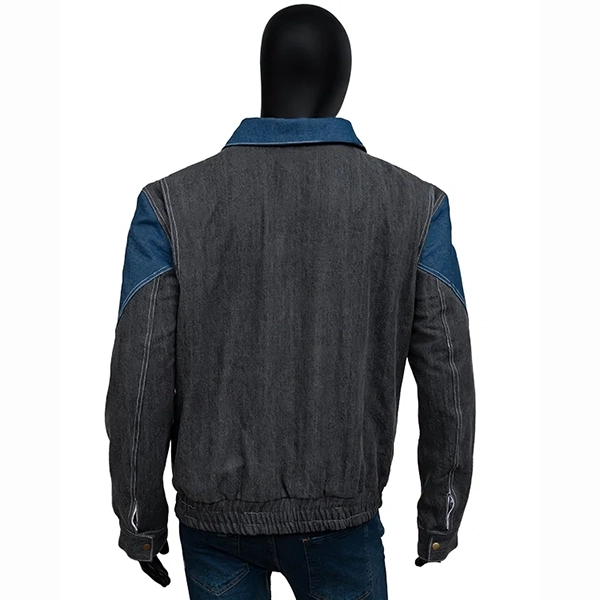 Back to The Future Marty Mcfly Denim Jacket