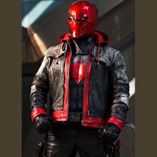 Troy Baker Batman Arkham Knight Red Hood Jacket