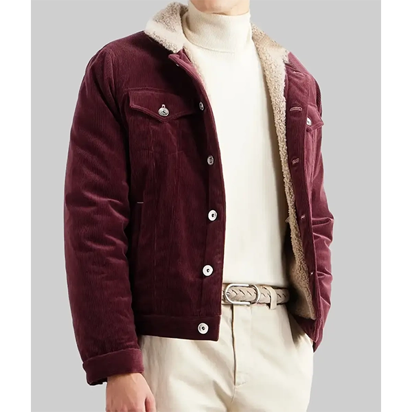 Ben Affleck Corduroy Trucker Jacket