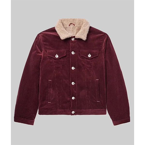 Ben Affleck Corduroy Trucker Jacket
