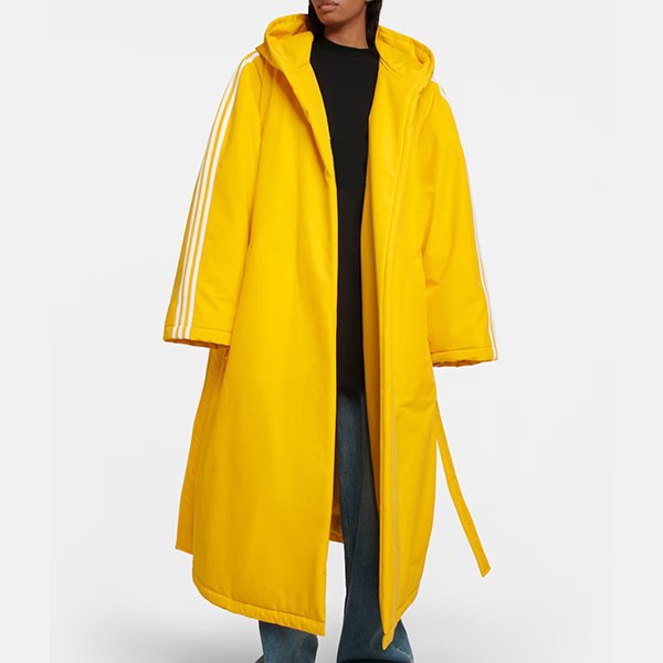 Kim Kardashian Yellow Long Coat