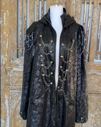 Skeleton Royalty Black Coat