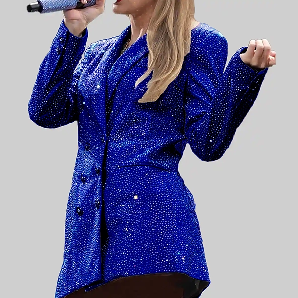 The Eras Tour Taylor Swift Blue Blazer