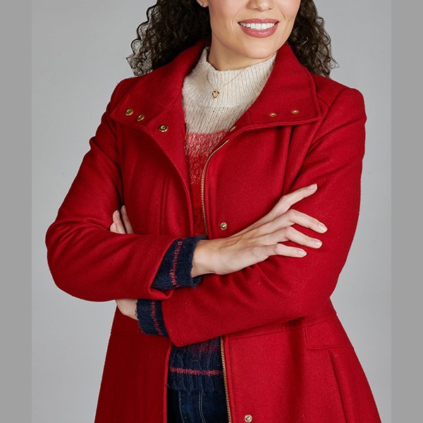 Welcome to Valentine Olivia Red Coat