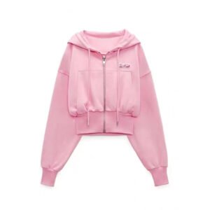 Barbie Oversized Pink Hoodie