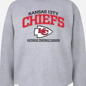 Taylor Swift Gray Chiefs Sweatshirt