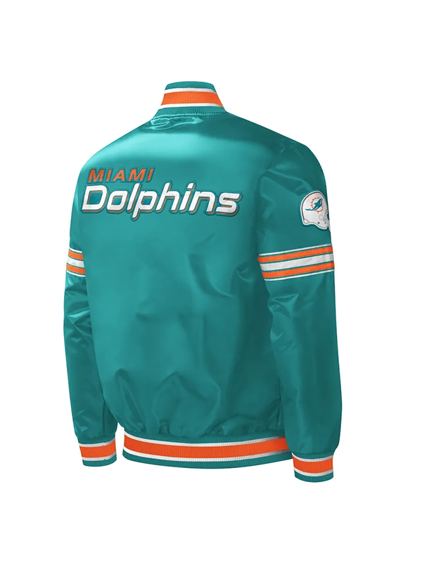 Men’s Aqua Dolphins Starter Jacket