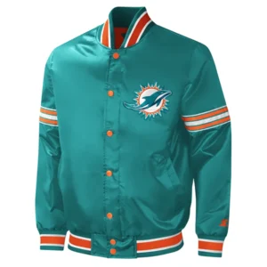 Men’s Aqua Dolphins Starter Jacket