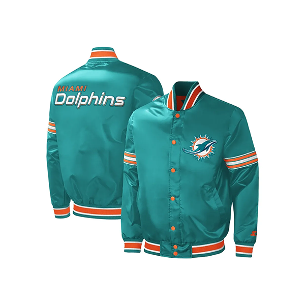 Men’s Aqua Dolphins Starter Jacket