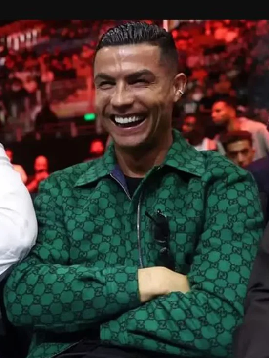Cristiano Ronaldo Green Jacket