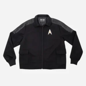 Luc Picard Star Trek Leather Jacket