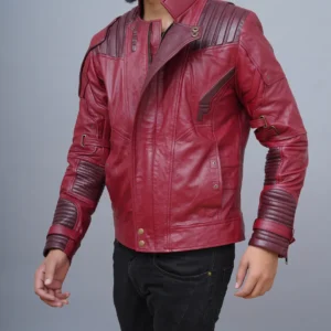Star Lord 2 Chris Pratt Real Leather Jacket